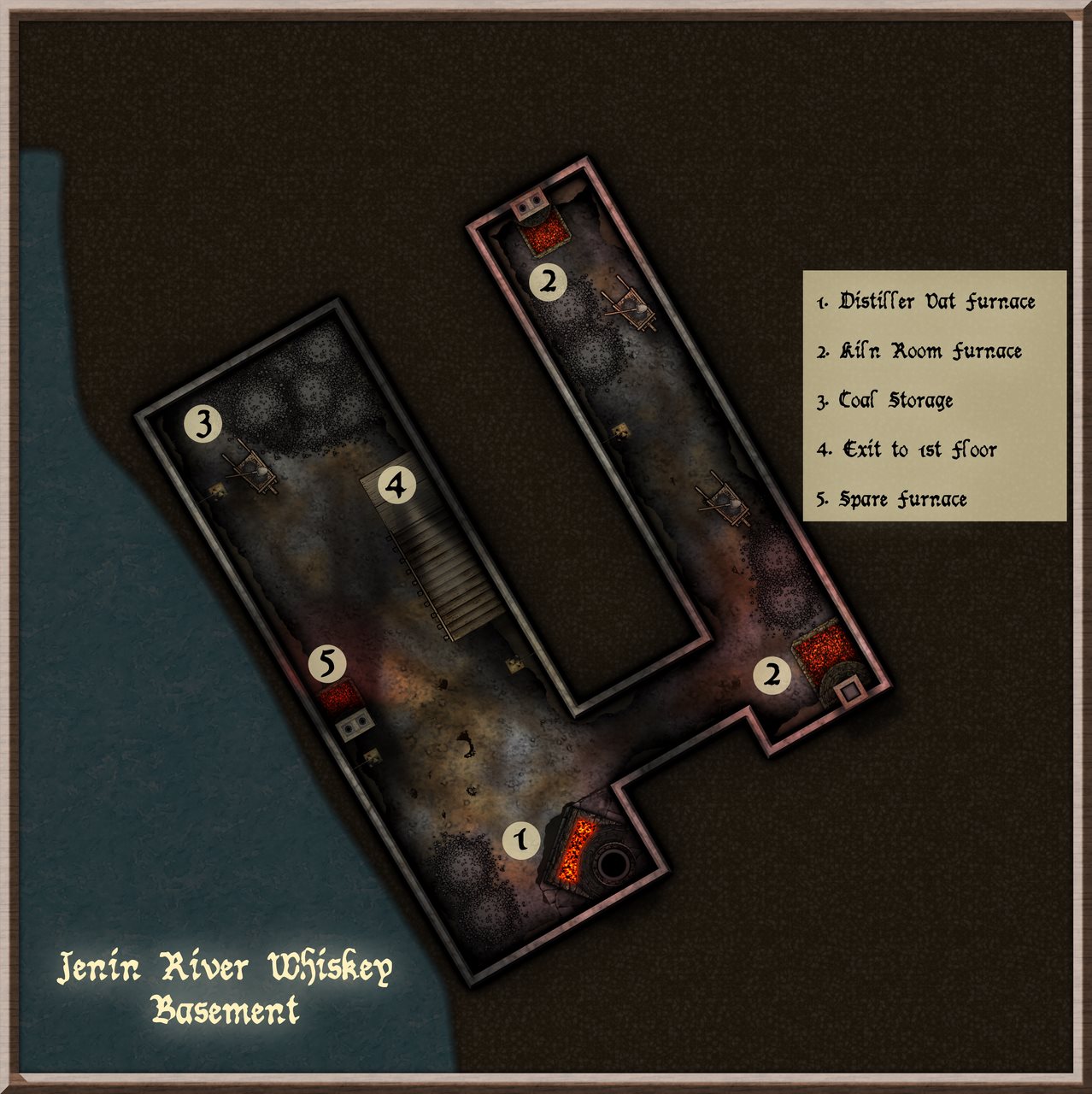 Nibirum Map: jenin river whiskey basement by Jeff B