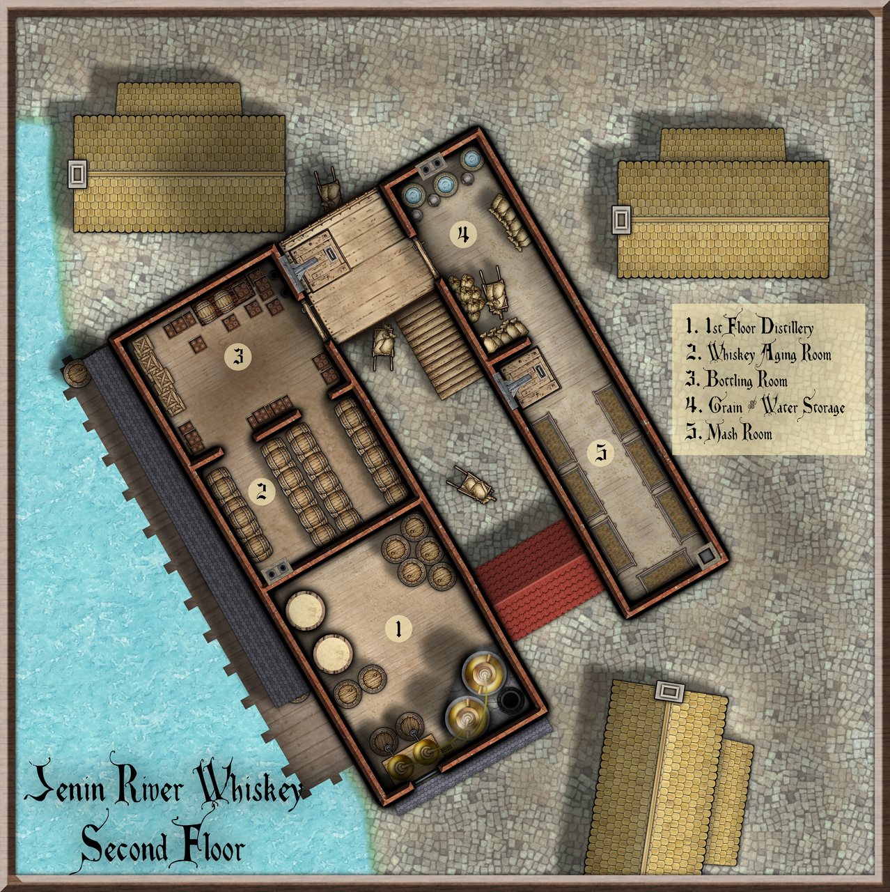 Nibirum Map: jenin river whiskey floor 2 by Jeff B