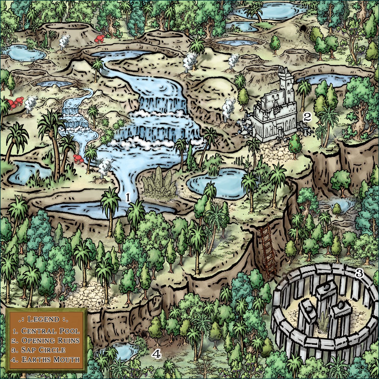 Nibirum Map: sap core by Ricko Hasche