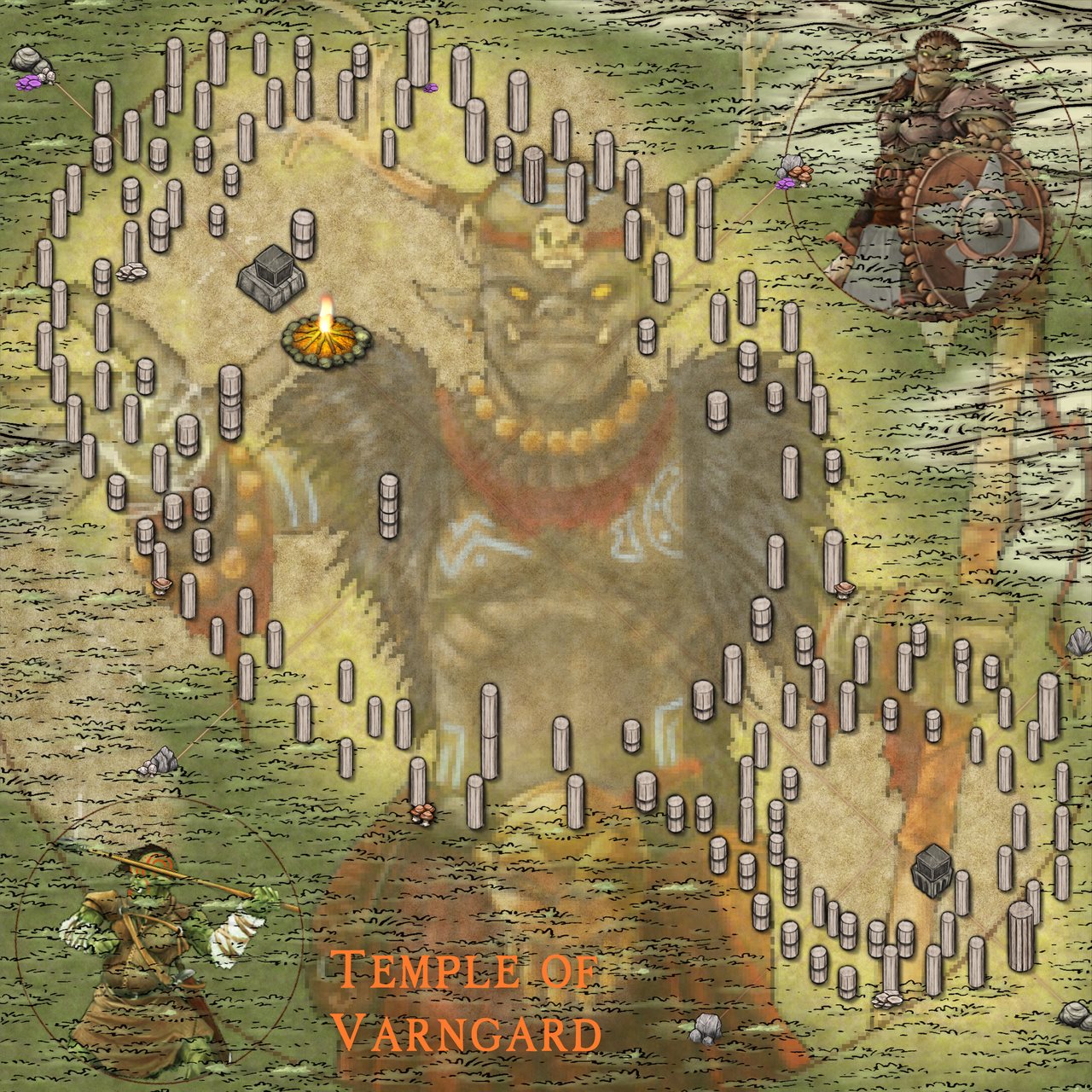 Nibirum Map: varngard temple by Ricko Hasche