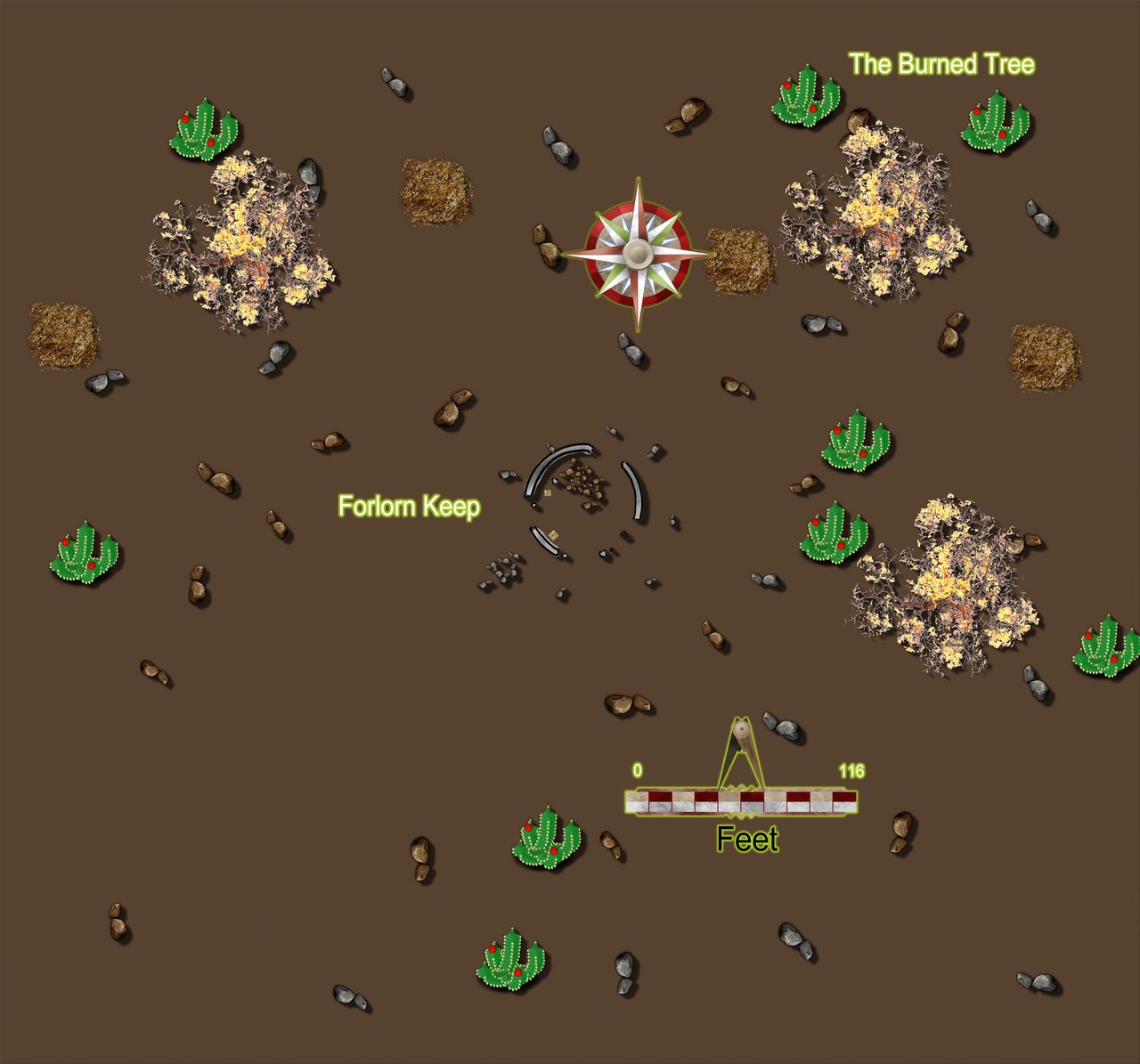 Nibirum Map: forlorn keep by JimP