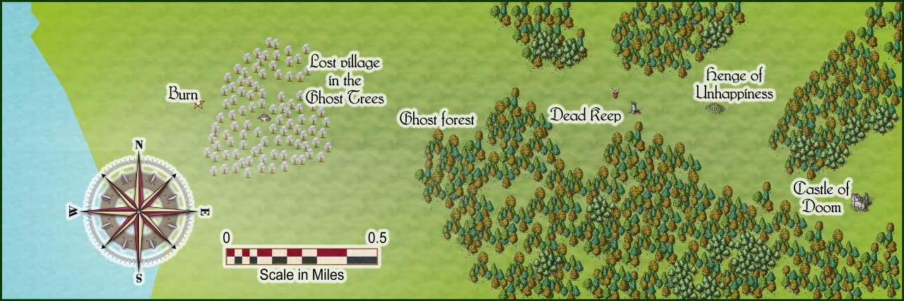 Nibirum Map: ghost forest by JimP