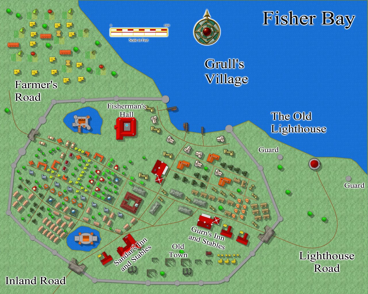 Nibirum Map: grull's village by JimP