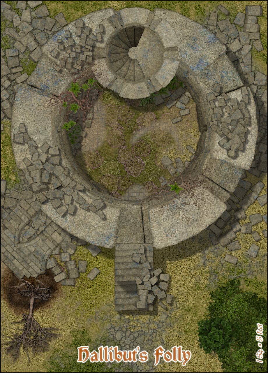 Nibirum Map: hallibut's folly by Ricko Hasche