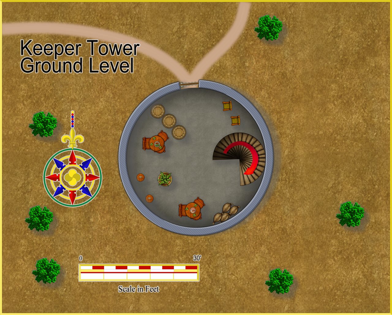 Nibirum Map: keeper tower by JimP