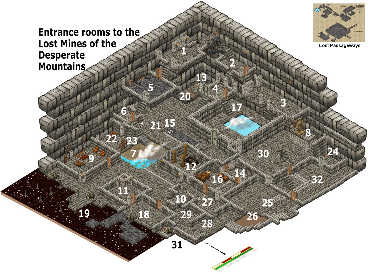 Nibirum Map: lost mines by JimP