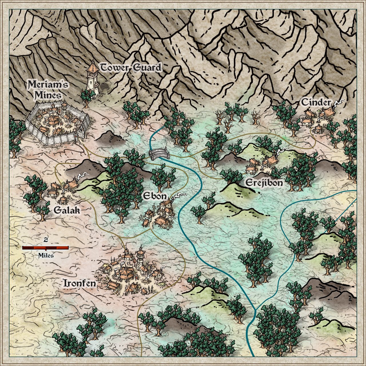 Nibirum Map: meriams mines by Ricko Hasche