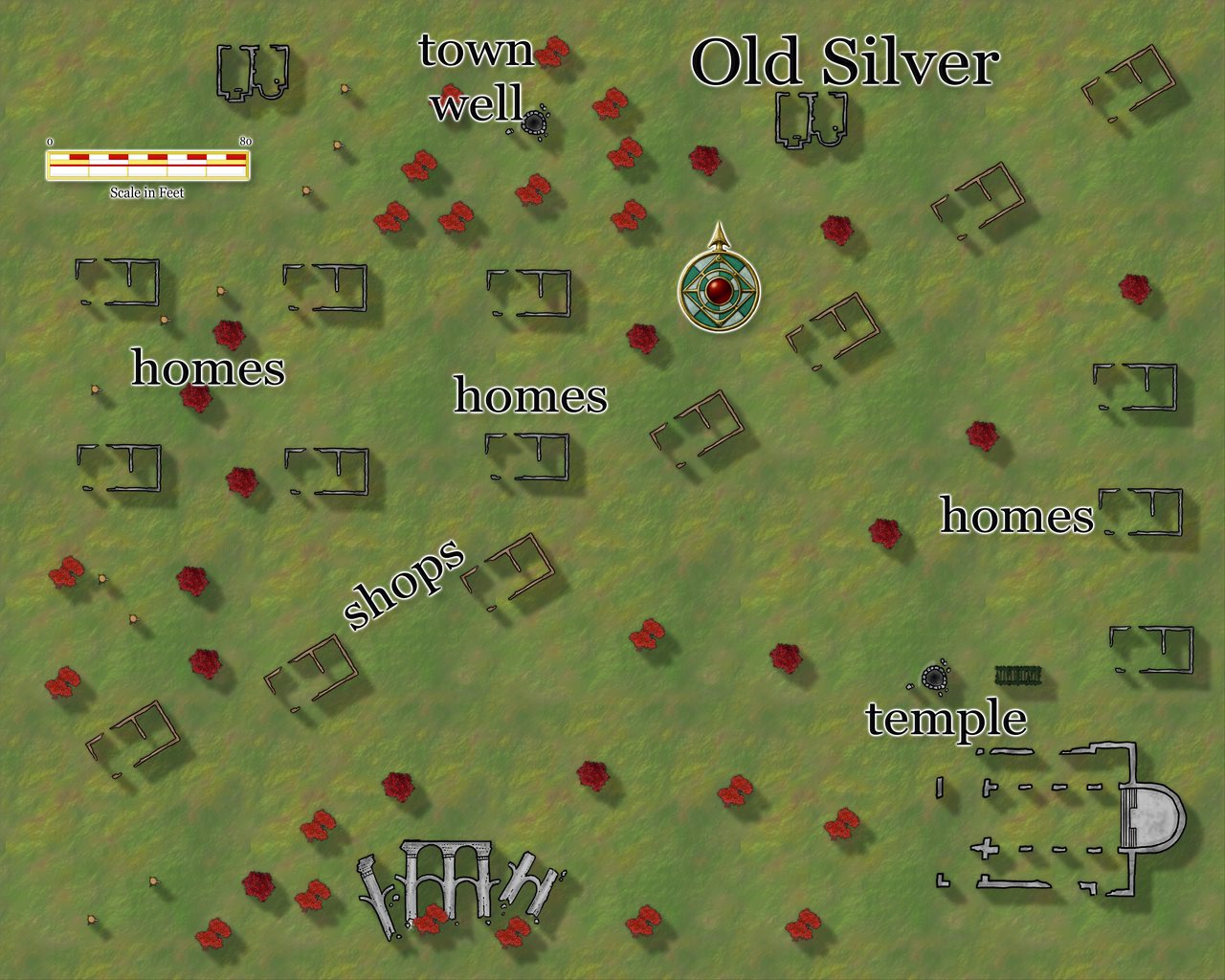 Nibirum Map: old silver town by JimP