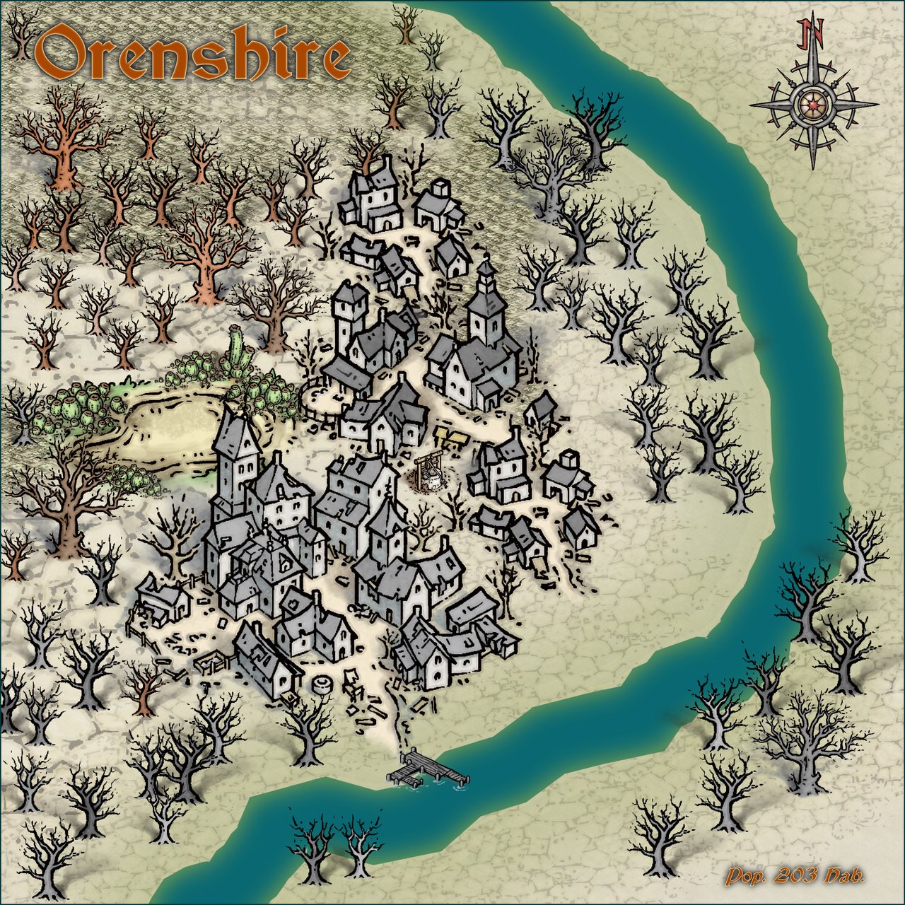 Nibirum Map: orenshire by Ricko Hasche