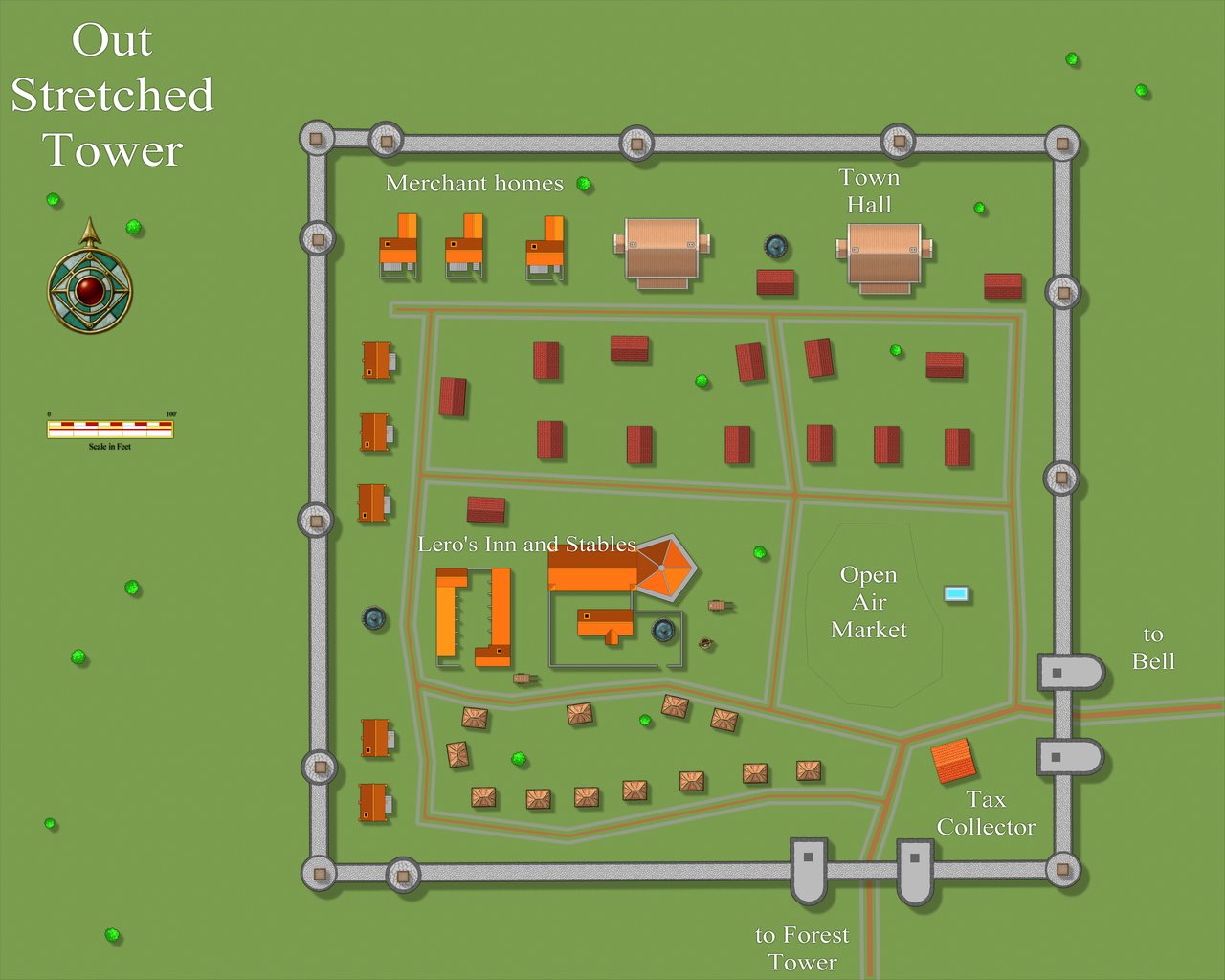 Nibirum Map: outstretched tower by JimP