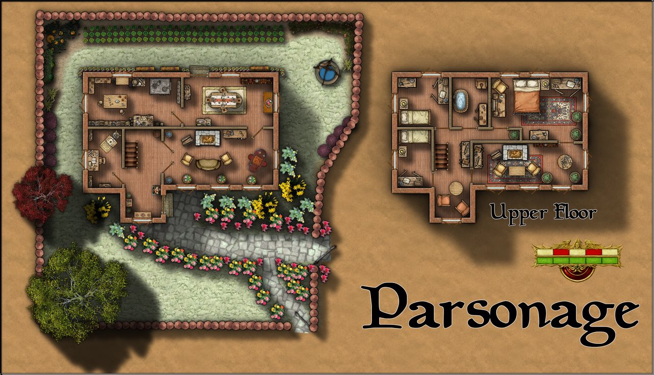 Nibirum Map: poncegraf parsonage by Quenten Walker