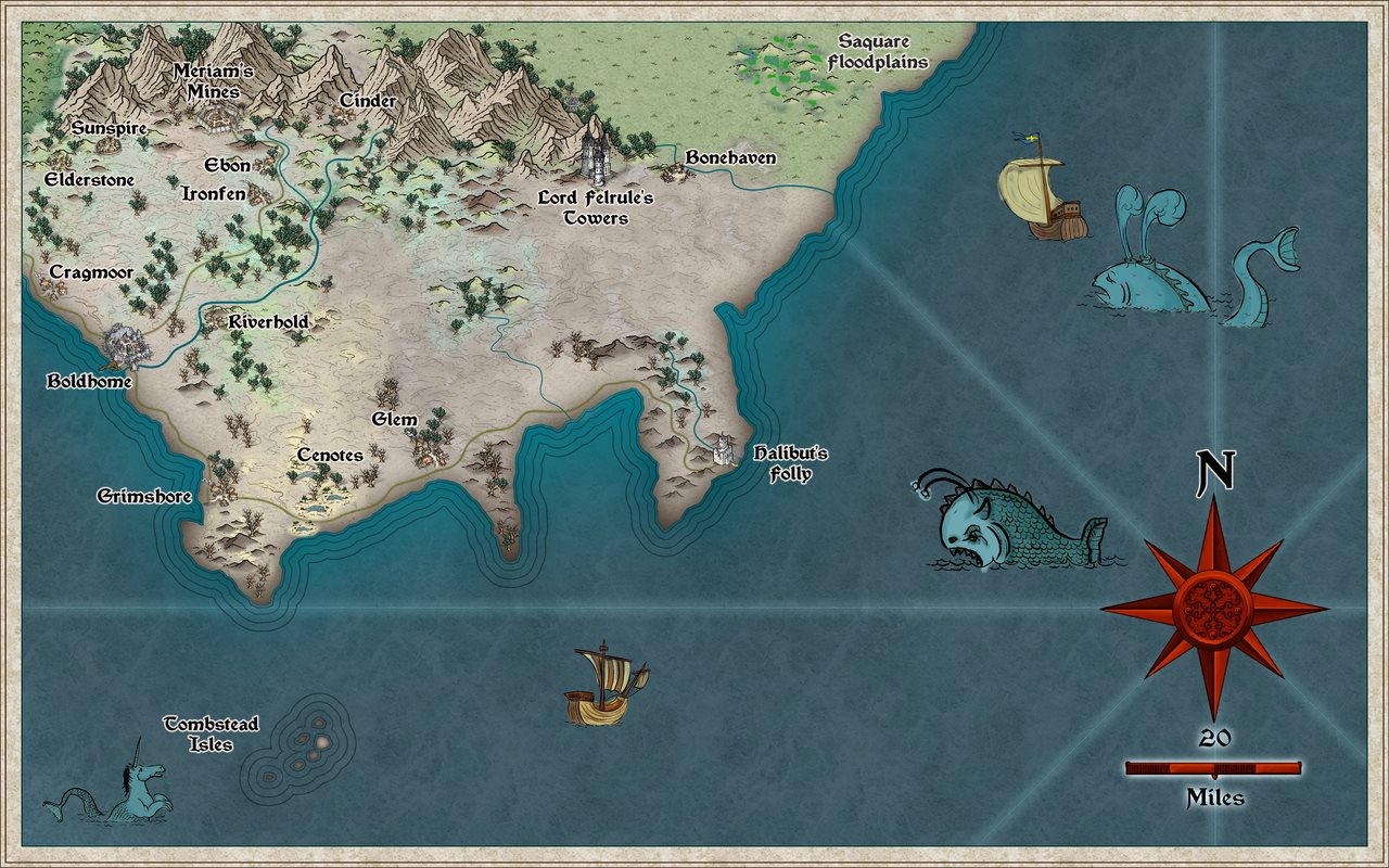 Nibirum Map: se fisher island by Ricko Hasche