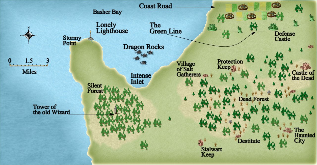 Nibirum Map: south basher bay by JimP