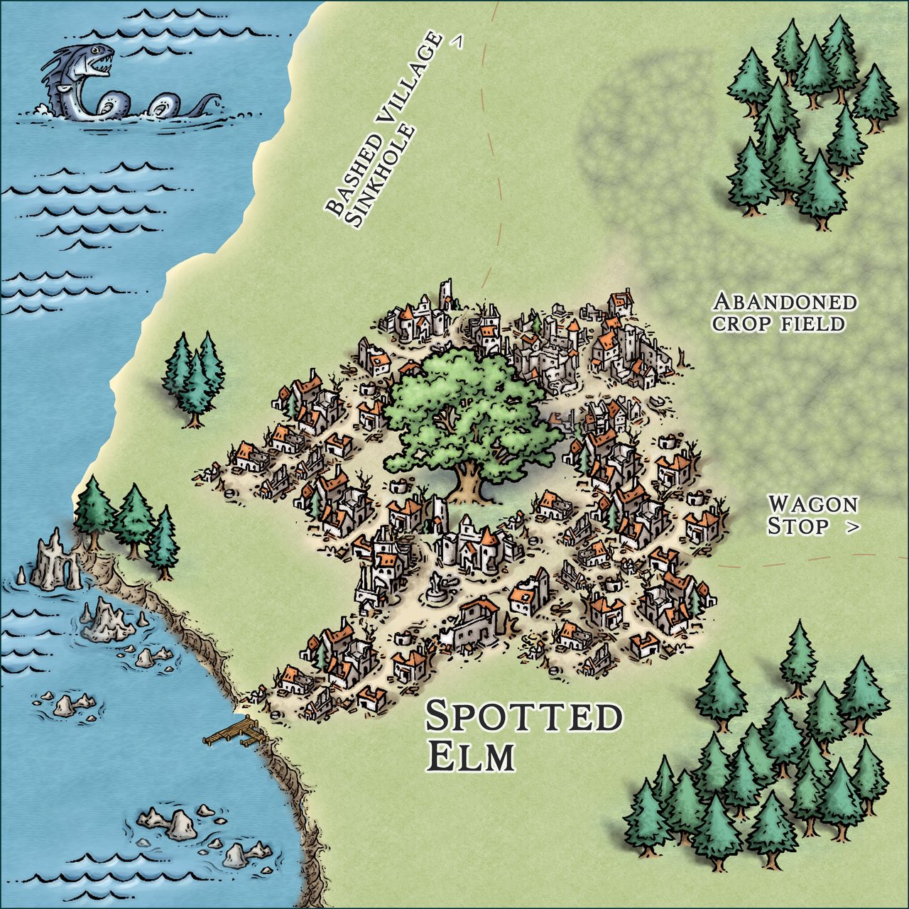 Nibirum Map: spotted elm by Ricko Hasche