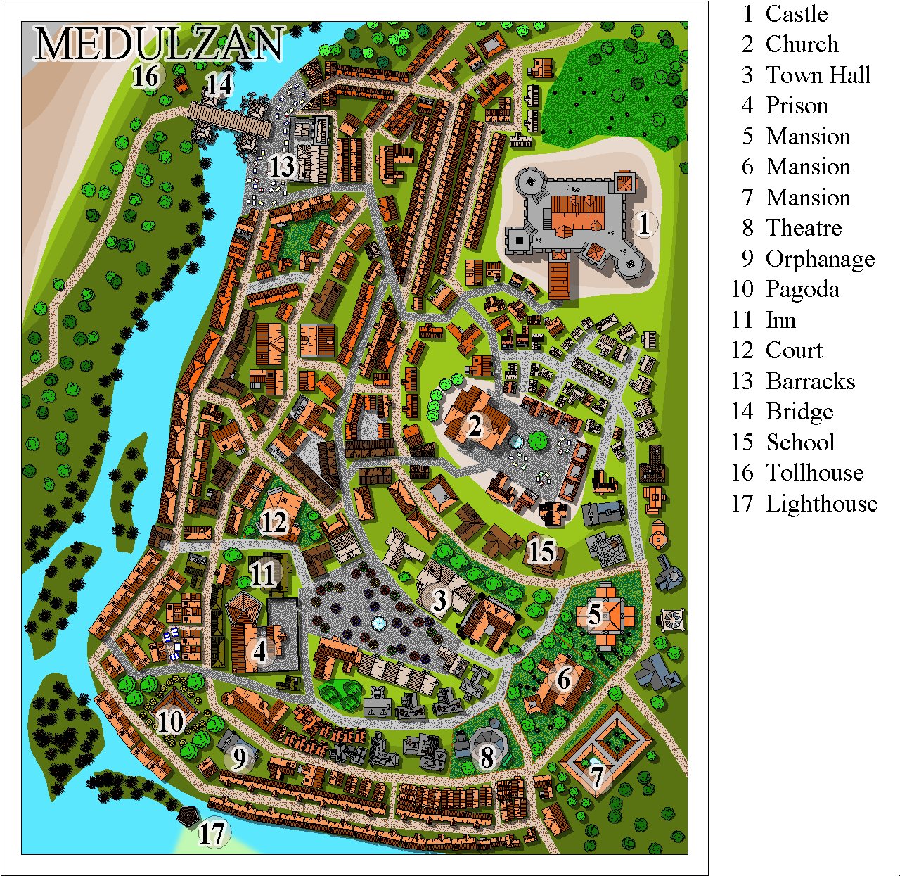 Nibirum Map: medulzan by Quenten Walker