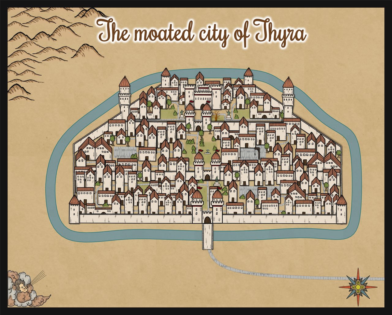 Nibirum Map: thyra by HelenAA