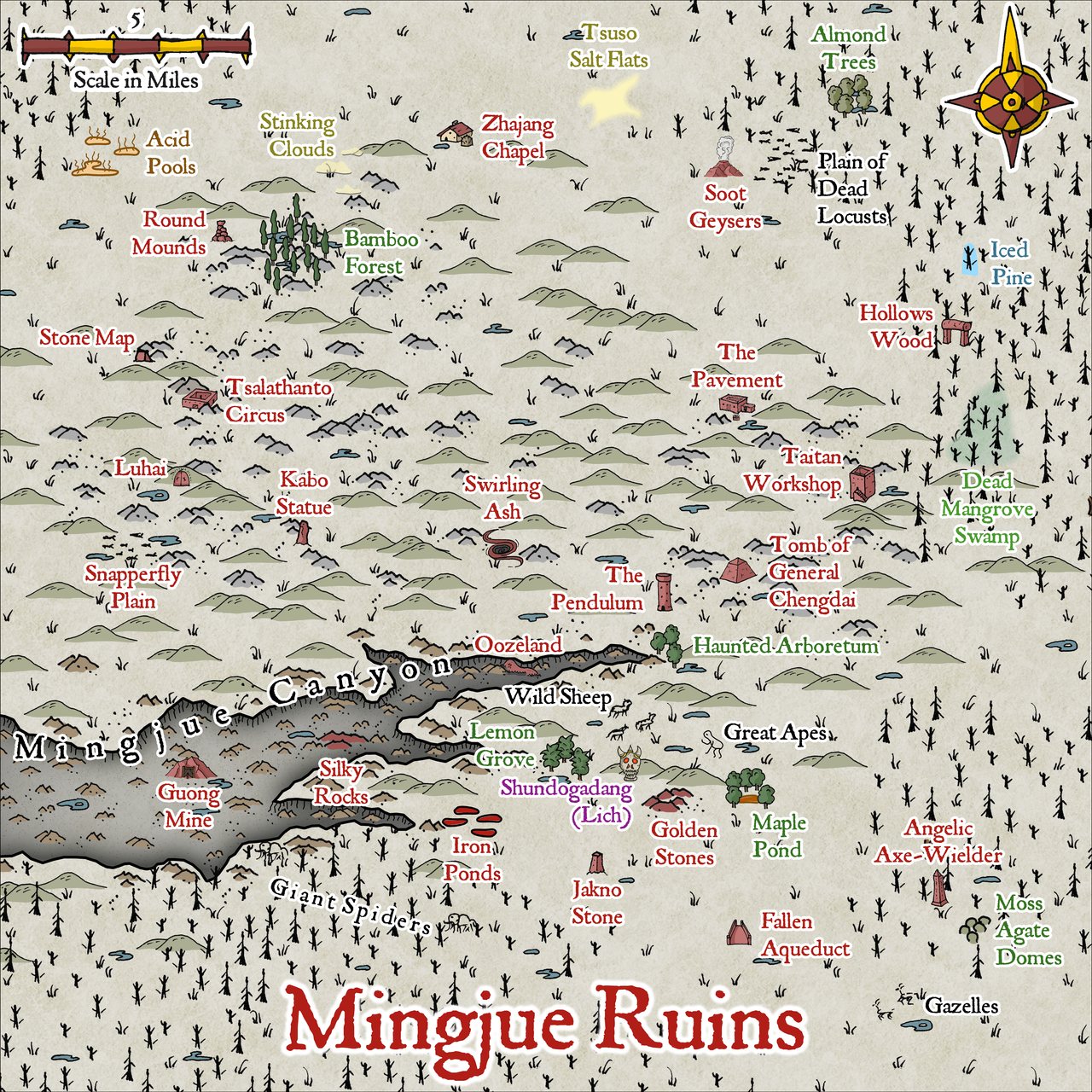 Nibirum Map: mingjue ruins by Wyvern