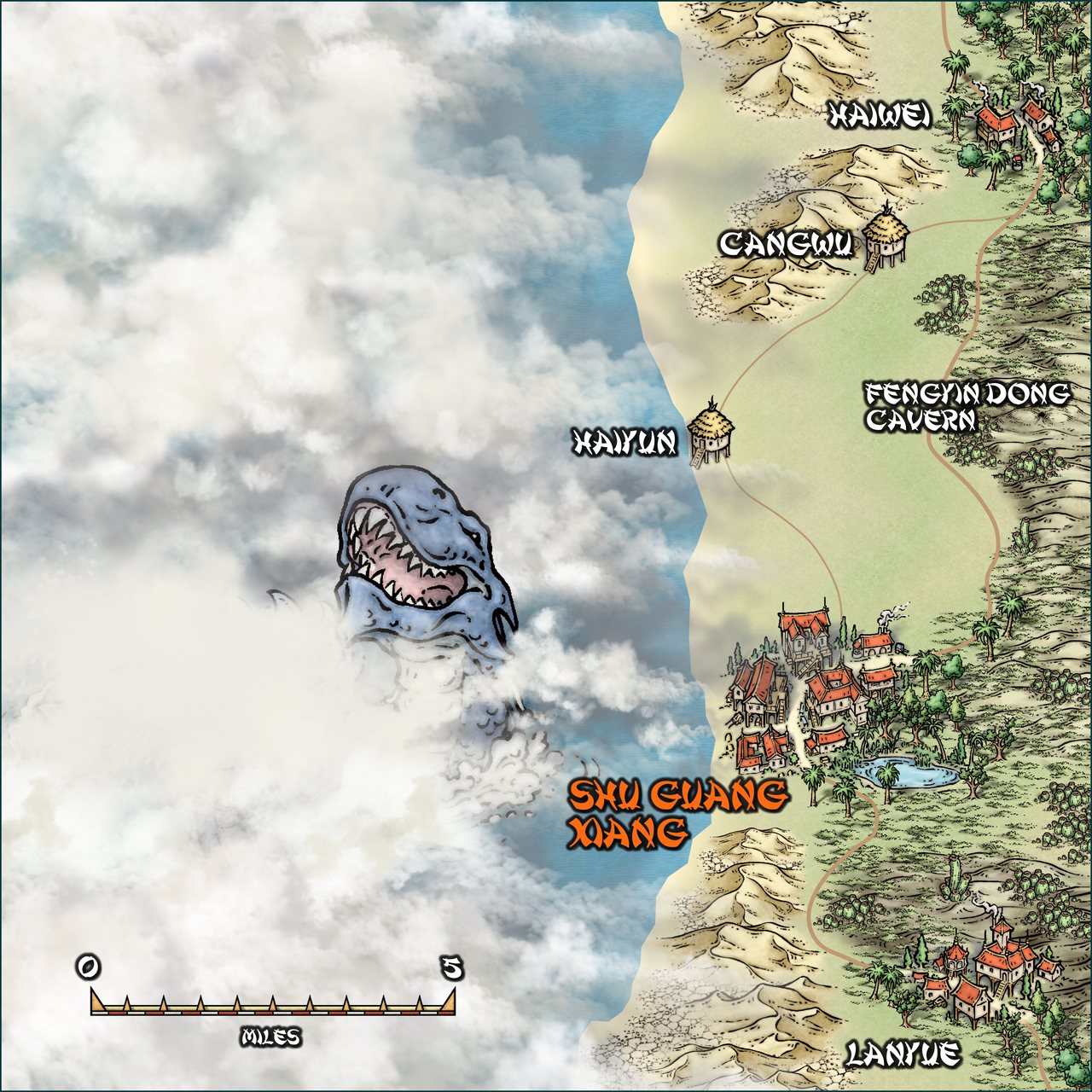 Nibirum Map: shu guang xiang surroundings by Ricko Hasche