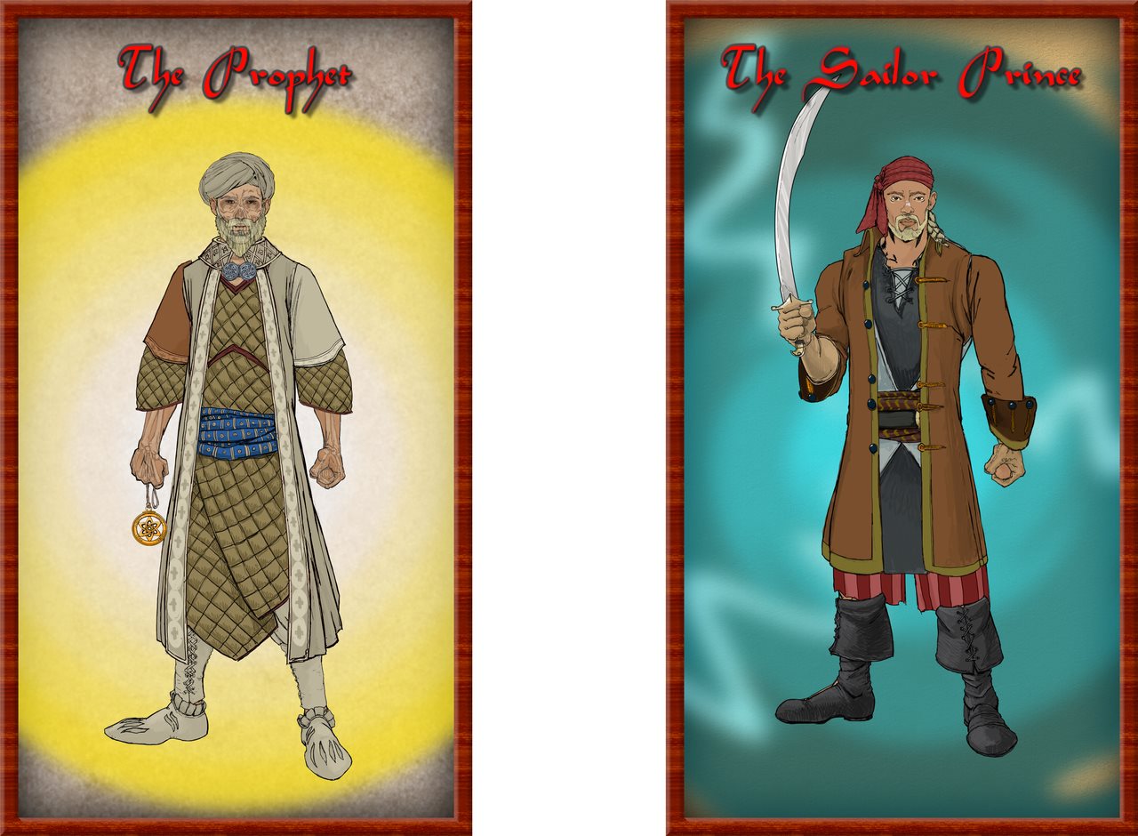 Nibirum Map: the prophet and sailor prince by Wyvern