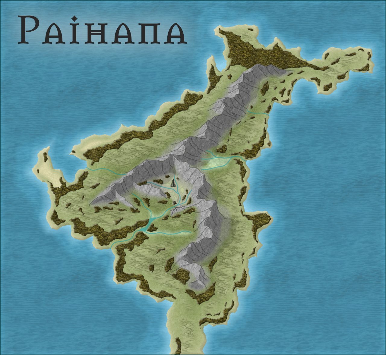 Nibirum Map: paihana by HadrianVI