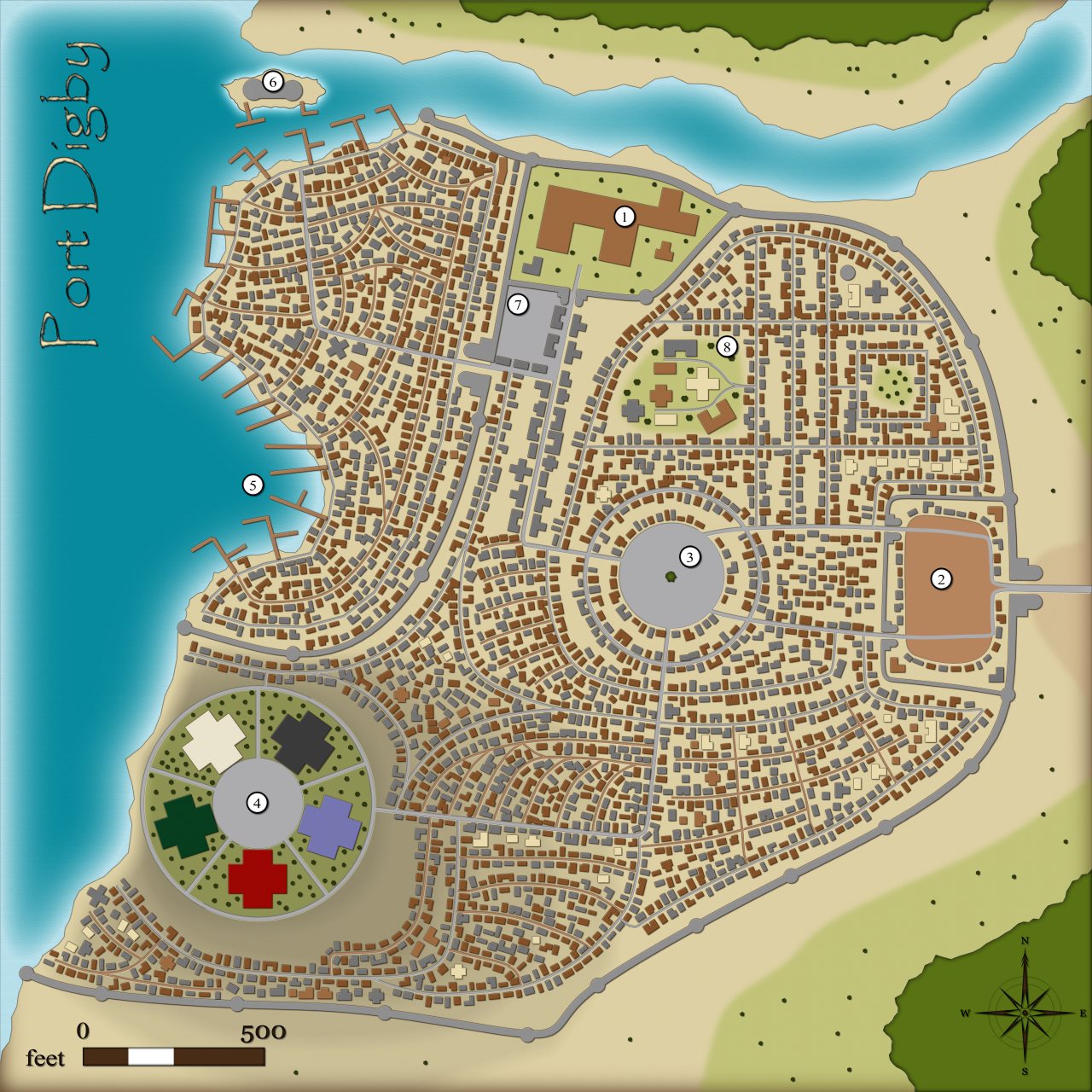 Nibirum Map: port digby by Monsen