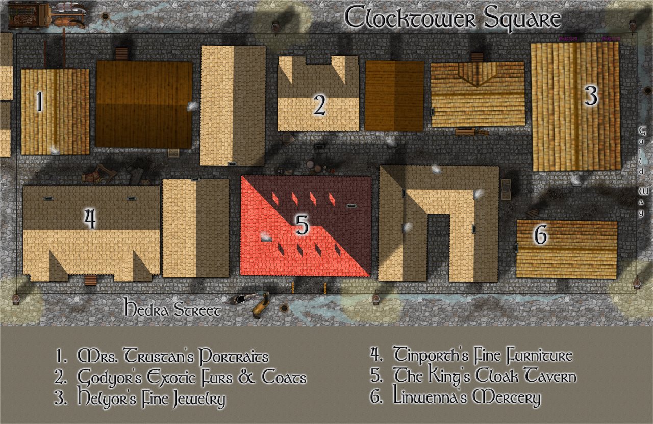 Nibirum Map: Torstan Clocktower Square by Lorelei