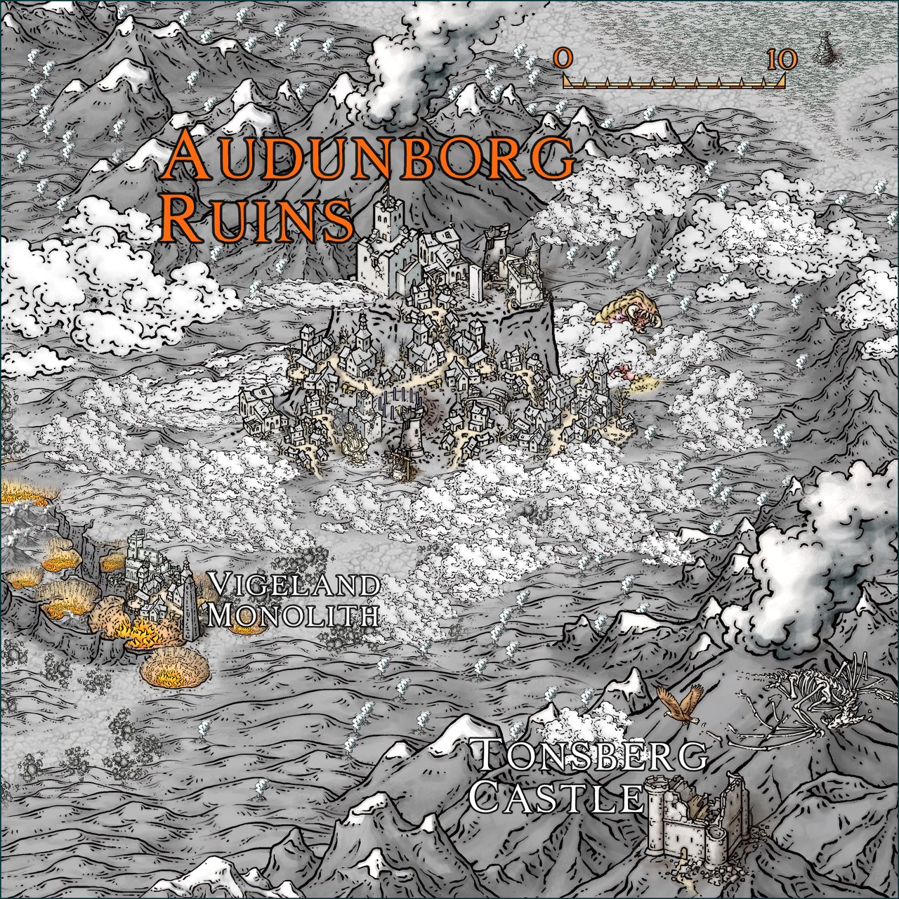 Nibirum Map: audunborg ruins by Ricko Hasche