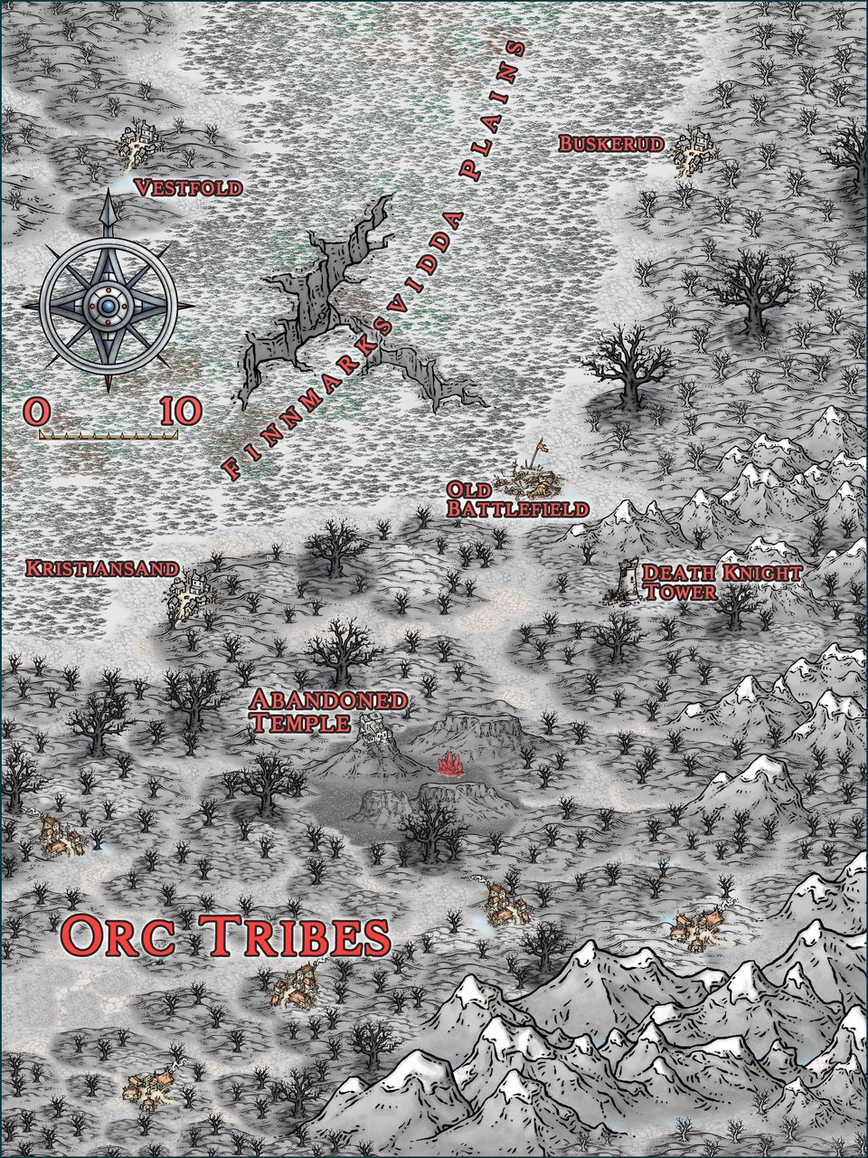 Nibirum Map: black forest by Ricko Hasche