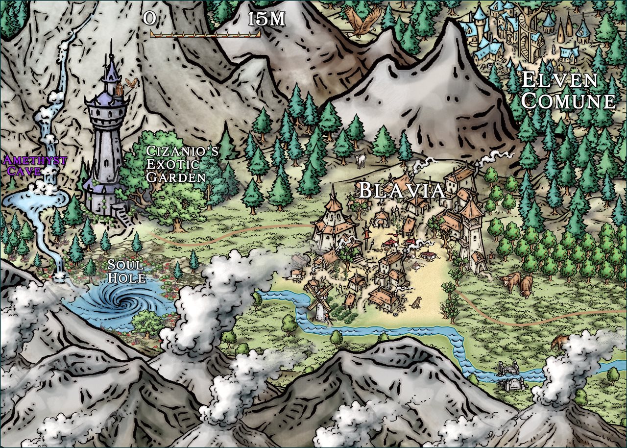 Nibirum Map: cizanio tower by Ricko Hasche