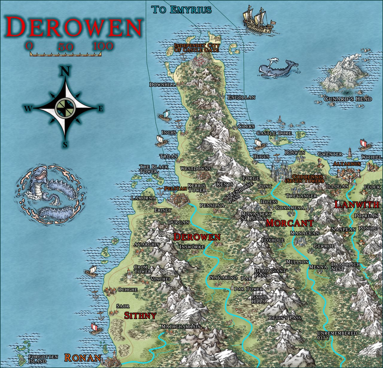 Nibirum Map: derowen by Ricko Hasche