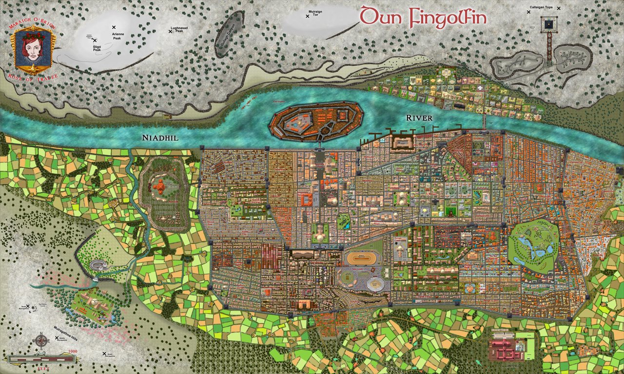 Nibirum Map: dun fingolfin by Quenten Walker