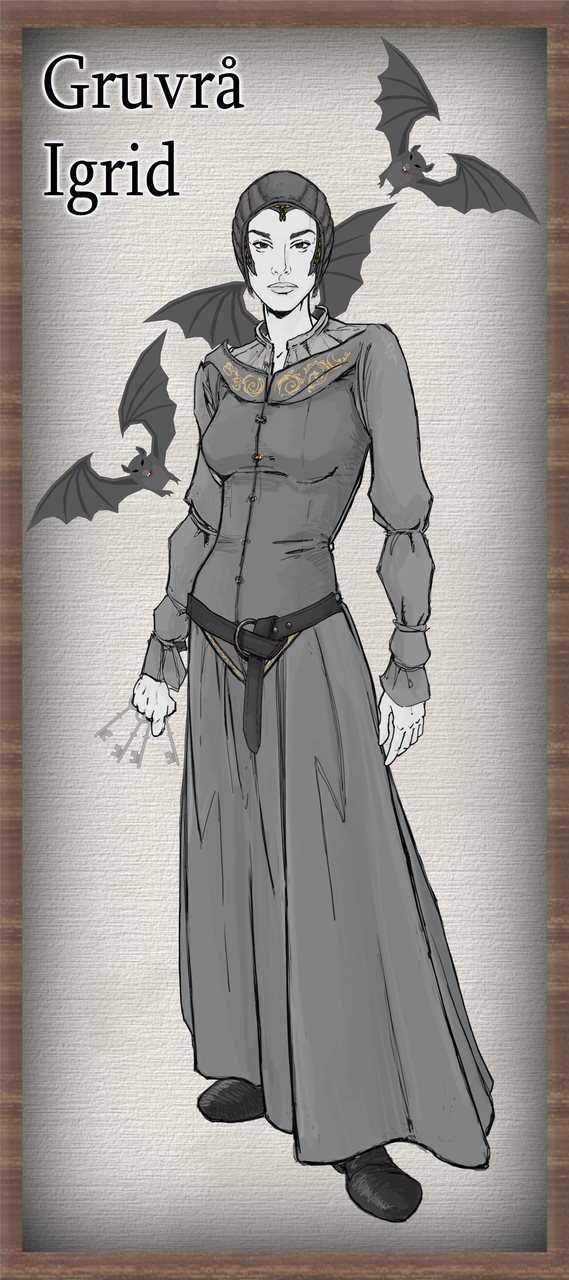 Nibirum Map: gruvrå igrid by Wyvern