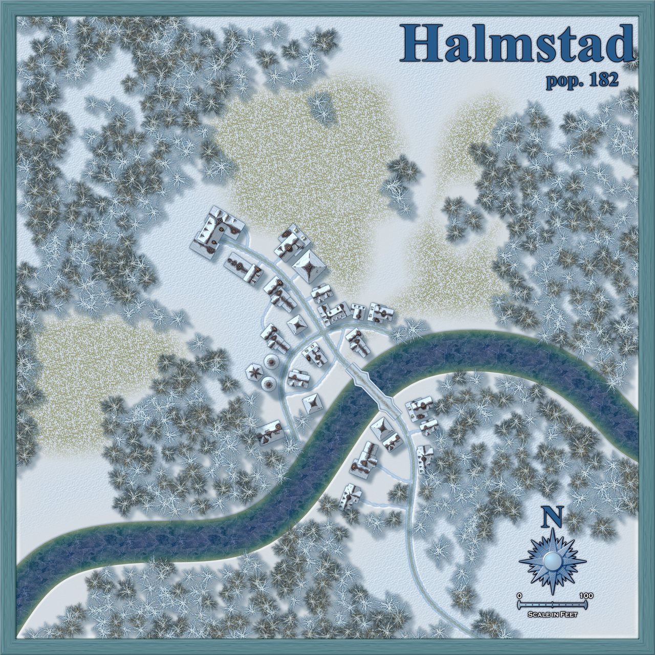 Nibirum Map: halmstad by Ricko Hasche
