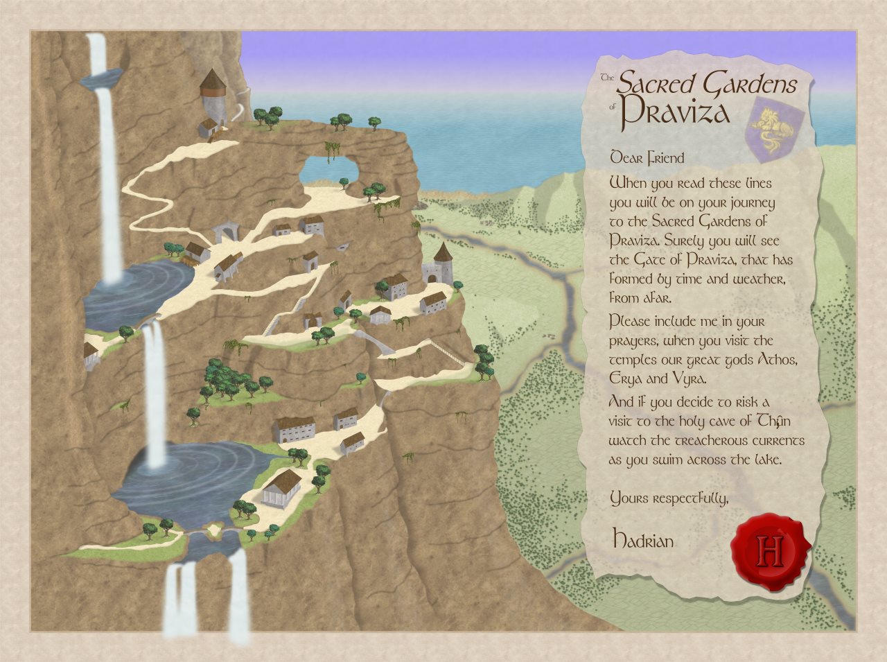 Nibirum Map: hanging gardens by HadrianVI