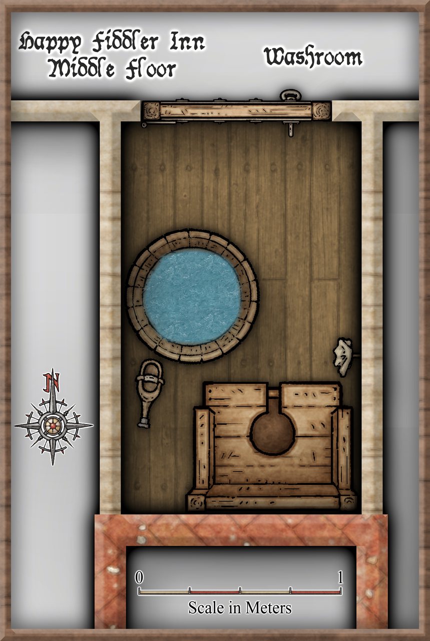 Nibirum Map: happy fiddler inn - level 2 - washroom by Ricko Hasche