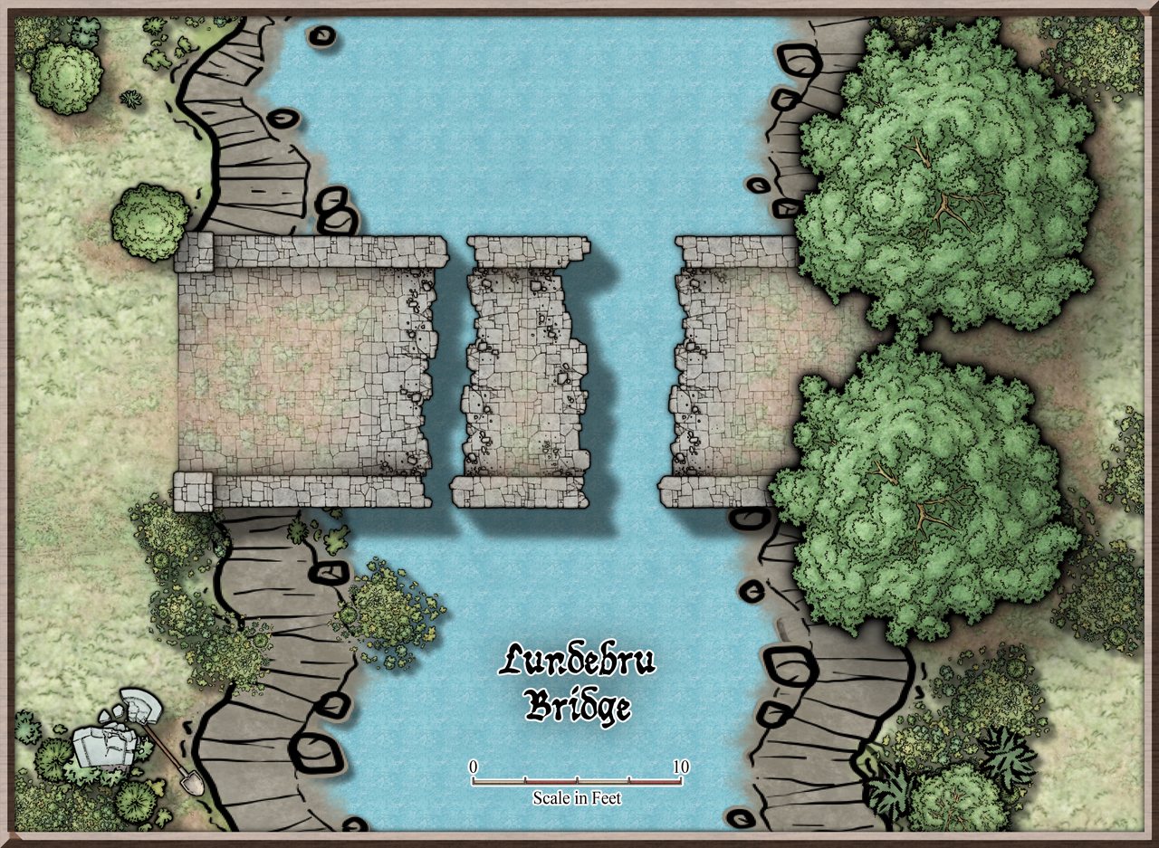 Nibirum Map: lundebru bridge by Ricko Hasche