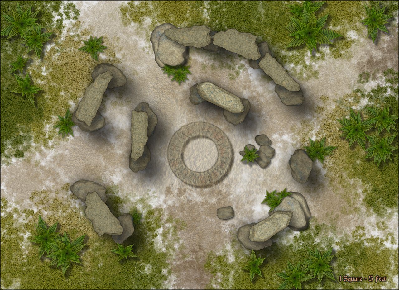 Nibirum Map: noaidi circle by Ricko Hasche