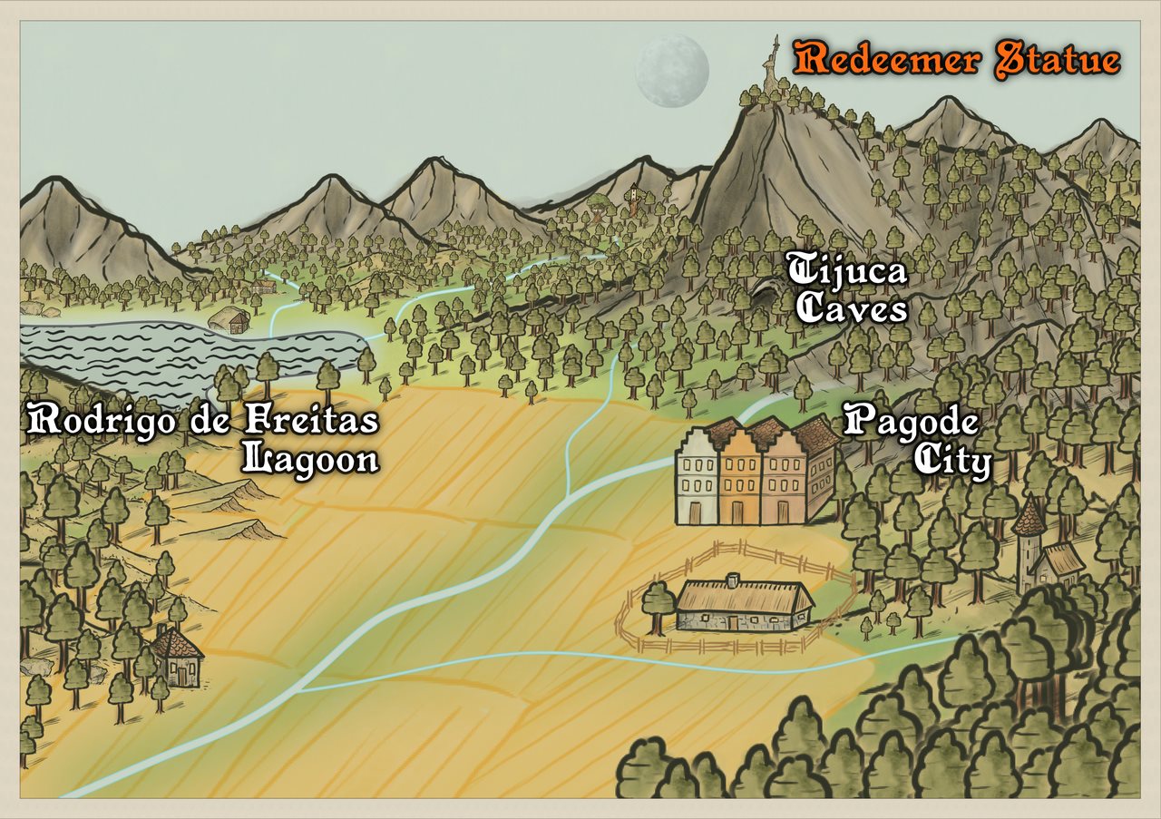 Nibirum Map: redeemer statue by Ricko Hasche