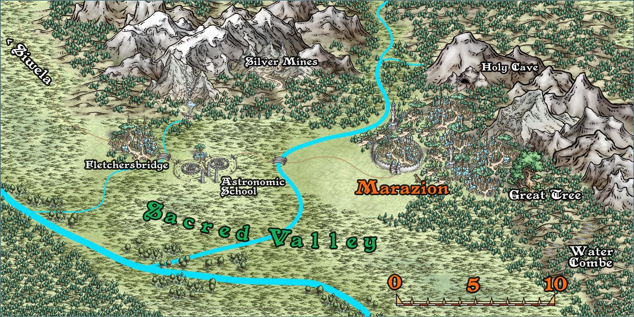 Nibirum Map: sacred valley by Ricko Hasche