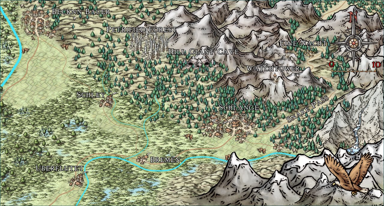 Nibirum Map: snake pass by Ricko Hasche