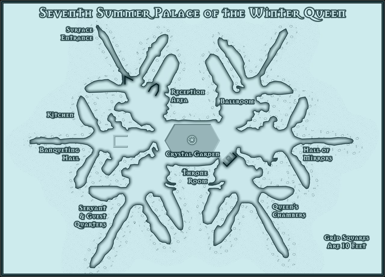 Nibirum Map: summer palace of the winter queen 07 by Wyvern