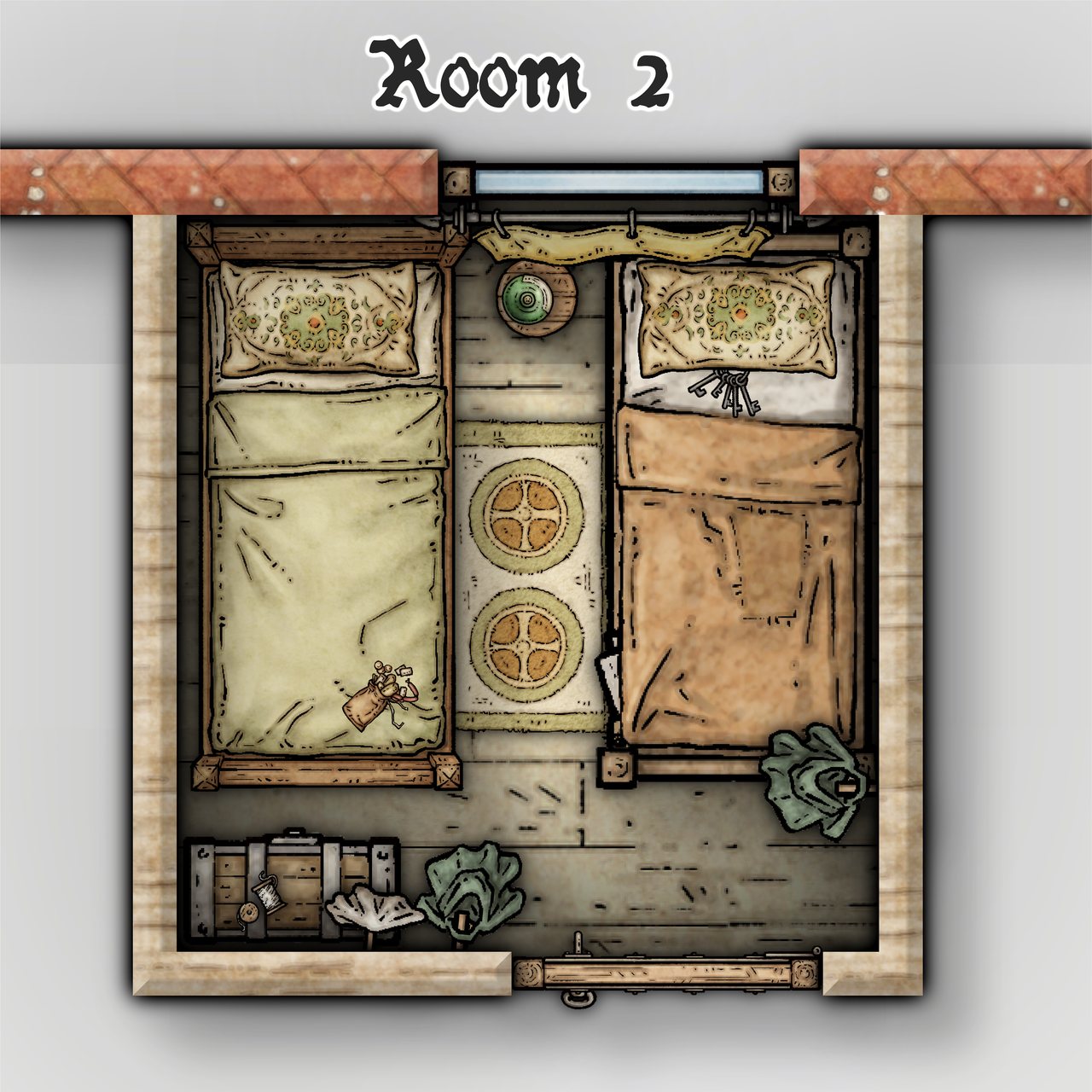 Nibirum Map: the frog tavern - room 2 by Ricko Hasche
