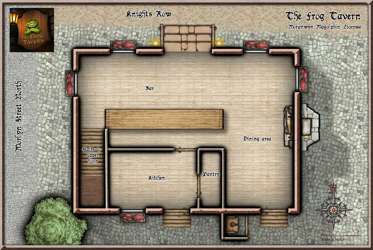 Nibirum Map: the frog tavern by Quenten Walker