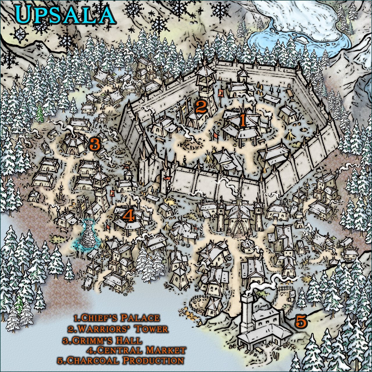 Nibirum Map: upsala city by Ricko Hasche