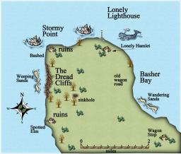 Lonely Lighthouse Environs