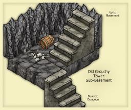 Old Grouchy Tower Sub Basement