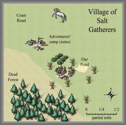 Village Of Salt Gatherers Environs