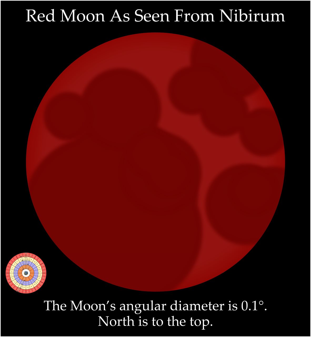 Nibirum Map: Red Moon by Wyvern